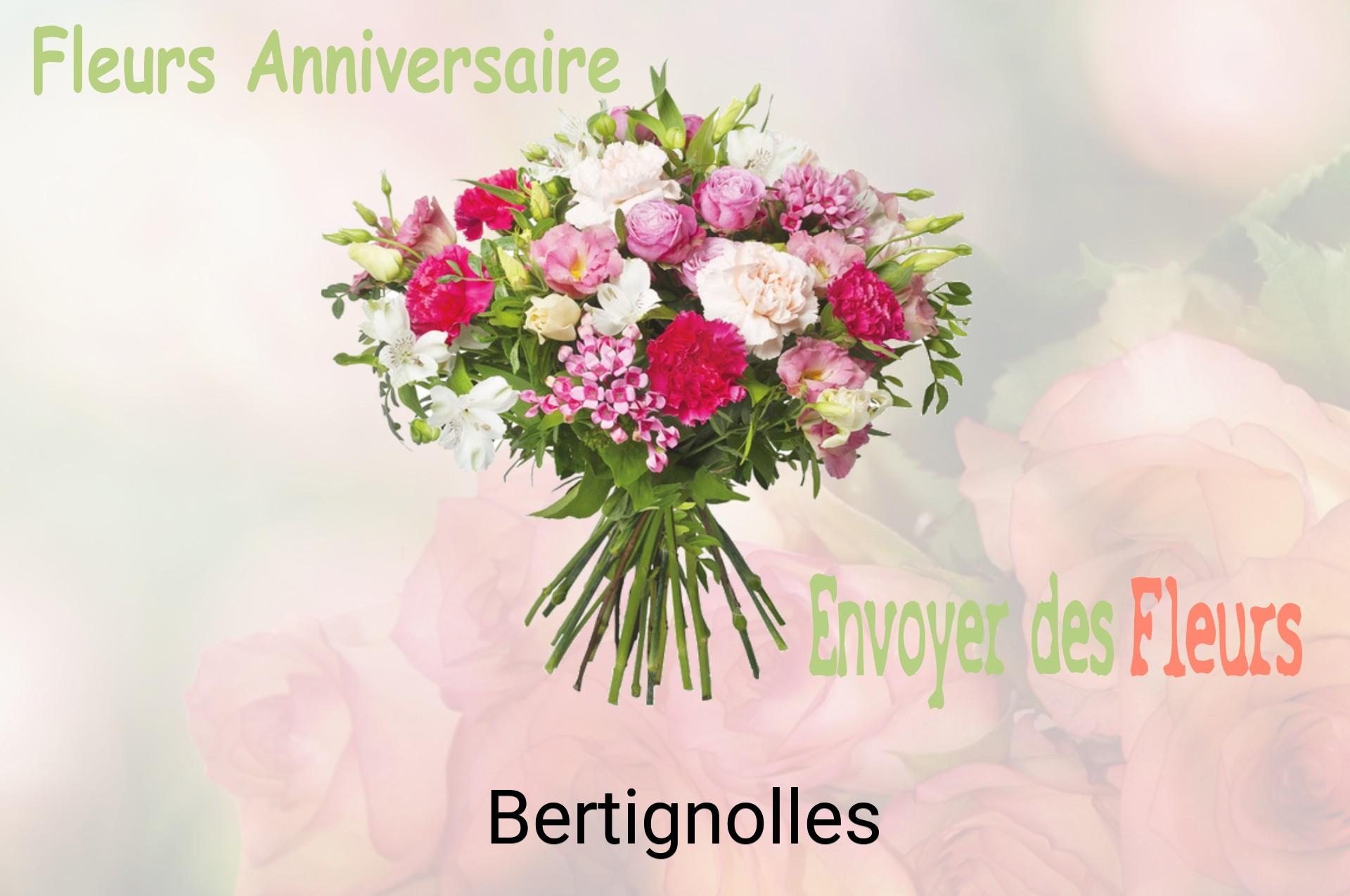 Bouquet de fleurs d’anniversaire livré à Bertignolles